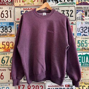 Vintage Purple Crewneck Sweatshirt